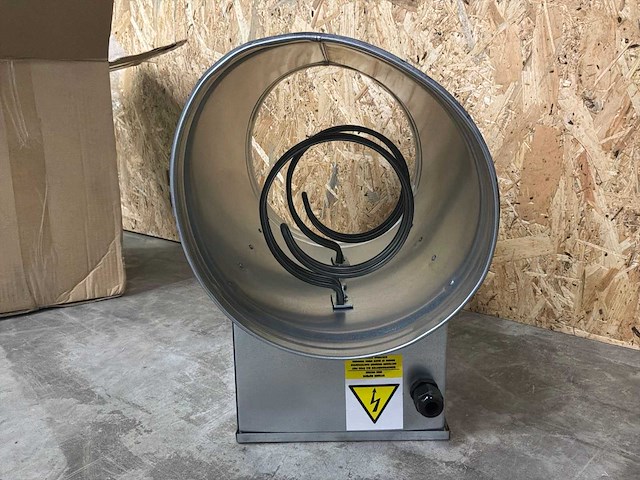 Econox elektrische verwarmingsbatterij - ø250 - 1,0 kw (2x) - afbeelding 3 van  8