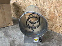 Econox elektrische verwarmingsbatterij - ø250 - 1,0 kw (2x) - afbeelding 4 van  8