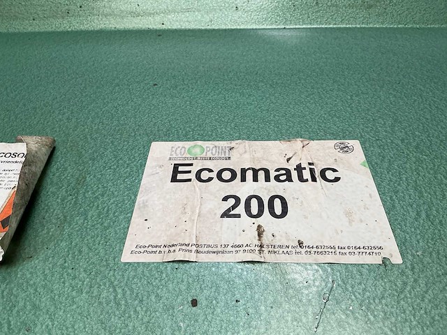 Ecopoint ecomatic 200 onderdelenreiniger - afbeelding 7 van  7