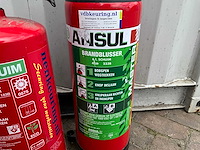 Ecoschuim/ ansul 6 liter brandblusser (2x) - afbeelding 3 van  6