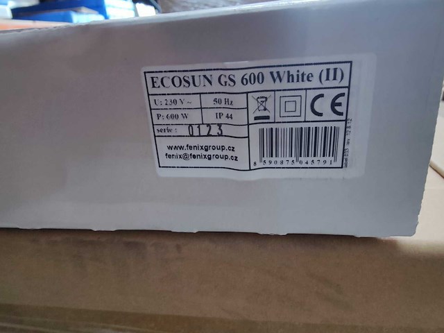 Ecosun - gs - infrared heating system (3x) - afbeelding 2 van  2