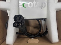 Ecotap - laadzuil duo wit-wit - laadpaal - afbeelding 3 van  6