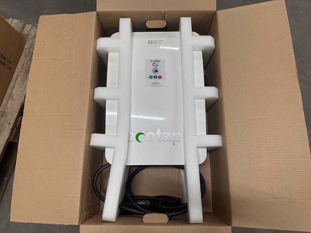 Ecotap - laadzuil duo wit-wit - laadpaal - afbeelding 4 van  6