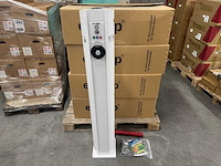 Ecotap - laadzuil duo wit-wit - laadpaal - afbeelding 2 van  4