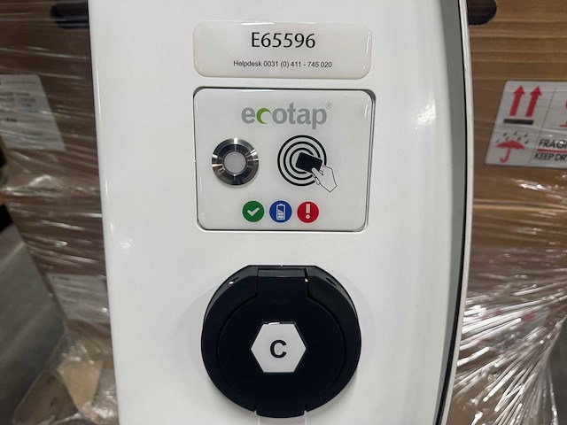 Ecotap - wandlader duo lmr wit-wit - laadpaal - afbeelding 2 van  9