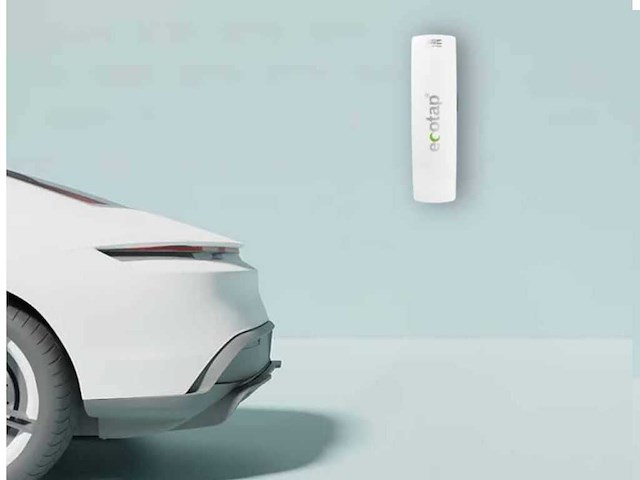 Ecotap - wandlader duo lmr wit-wit - laadpaal - afbeelding 1 van  9