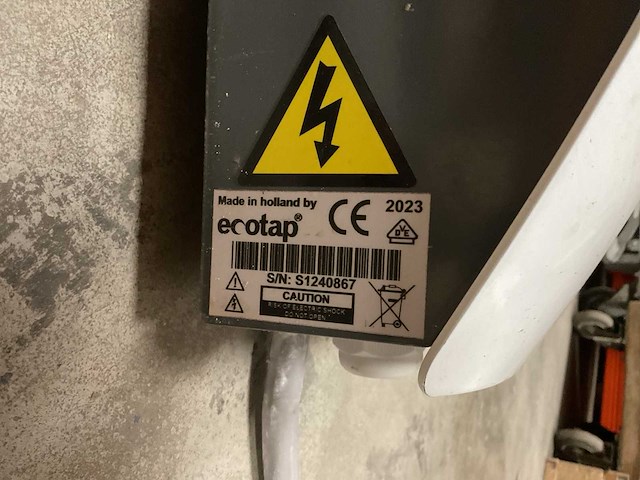 Ecotap duo wallcharger laadpaal - afbeelding 3 van  4