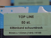 Ecotools top line klittenband schuurstrook - 80x133mm - 6 dozen á 50 stuks - afbeelding 2 van  2