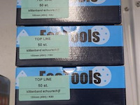 Ecotools topline klittenband schuurschijf - 150mm - 4 dozen á 50 stuks - afbeelding 1 van  2
