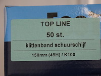 Ecotools topline schuurschijf 150mm - 2 dozen á 50 stuks - afbeelding 2 van  2