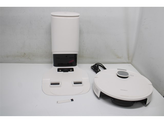 Ecovacs deebot n10 robotstofzuiger met dweilfunctie zwart/wit - afbeelding 4 van  5