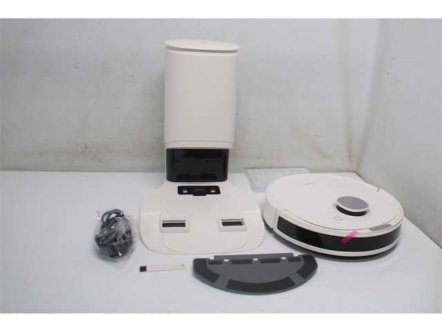 Ecovacs deebot n10 robotstofzuiger met dweilfunctie zwart/wit - afbeelding 4 van  5