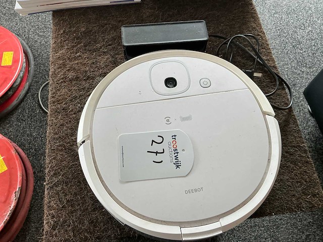 Ecovacs deebot robot stofzuiger/dweil - afbeelding 1 van  4