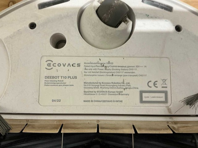 Ecovacs deebot t10 plus robotstofzuiger - afbeelding 9 van  11