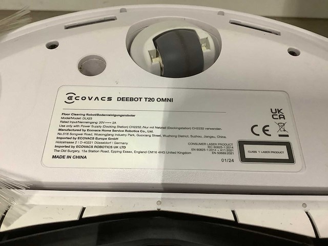 Ecovacs deebot t20 omni robotstofzuiger - afbeelding 4 van  13