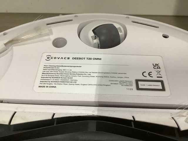 Ecovacs deebot t20 omni robotstofzuiger - afbeelding 5 van  13