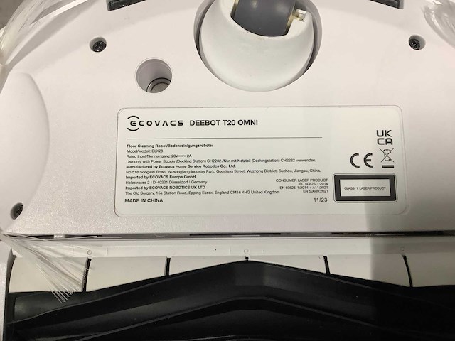 Ecovacs deebot t20 omni robotstofzuiger - afbeelding 8 van  9
