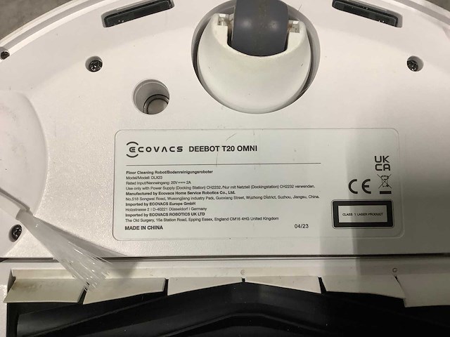 Ecovacs deebot t20 omni robotstofzuiger - afbeelding 9 van  9