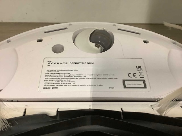 Ecovacs deebot t20 omni robotstofzuiger - afbeelding 5 van  13