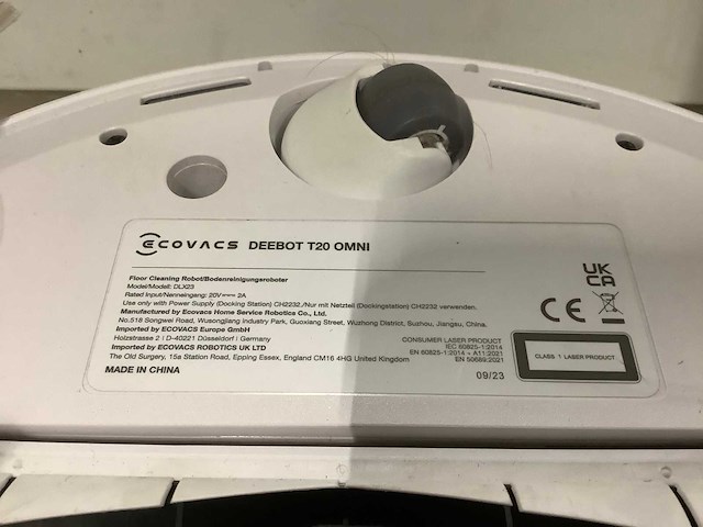 Ecovacs deebot t20 omni robotstofzuiger - afbeelding 3 van  12