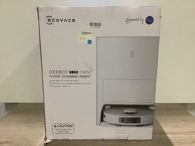 Ecovacs deebot t20 omni robotstofzuiger - afbeelding 5 van  12