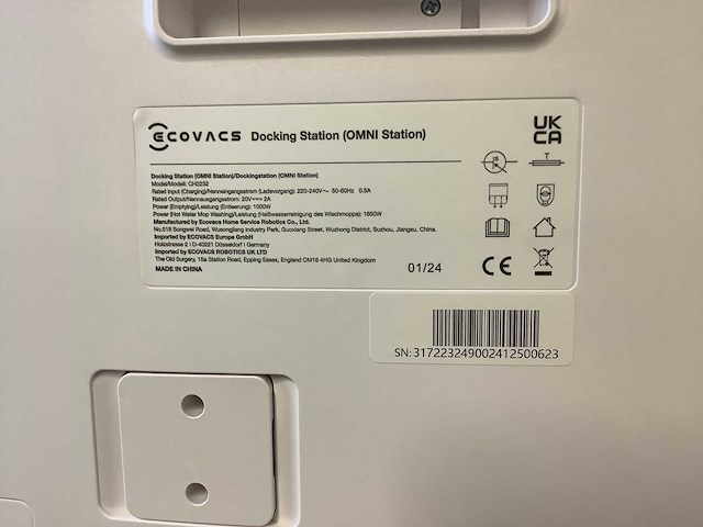 Ecovacs deebot t20 omni robotstofzuiger - afbeelding 6 van  9