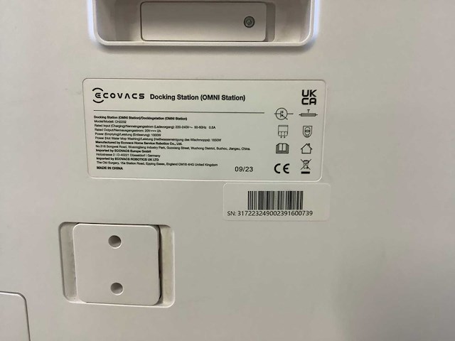 Ecovacs deebot t20 omni robotstofzuiger - afbeelding 6 van  9