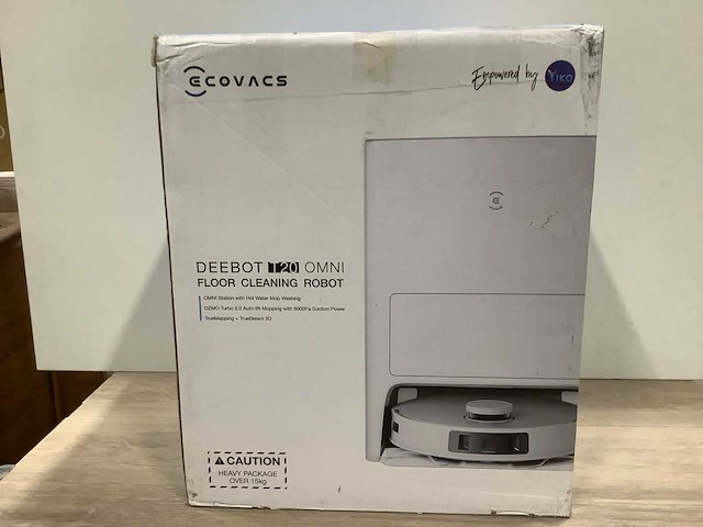 Ecovacs deebot t20 omni robotstofzuiger - afbeelding 2 van  8
