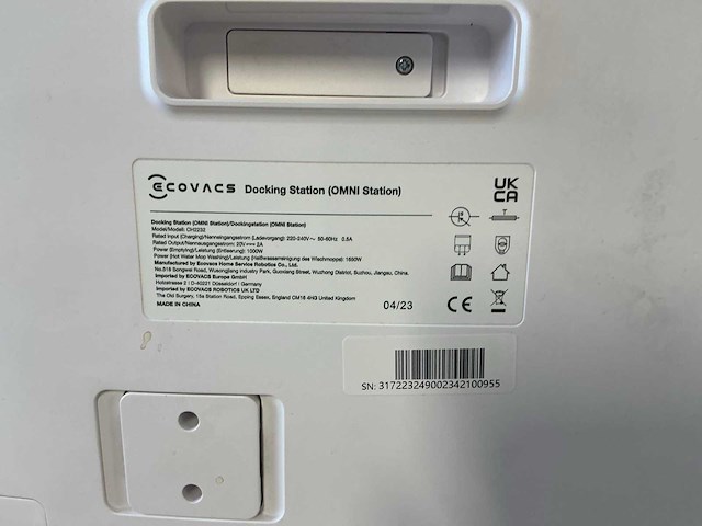 Ecovacs deebot t20 omni robotstofzuiger - afbeelding 10 van  12