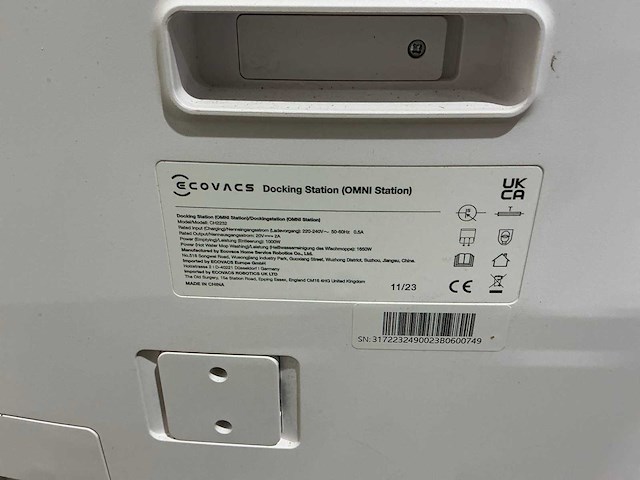 Ecovacs deebot t20 omni robotstofzuiger - afbeelding 10 van  12