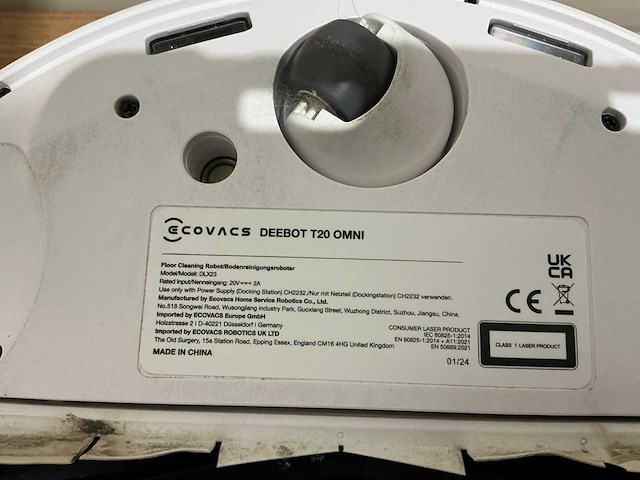 Ecovacs deebot t20 omni robotstofzuiger - afbeelding 3 van  12