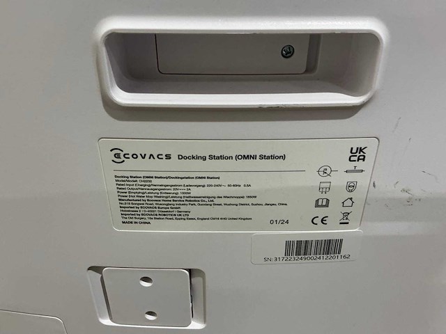 Ecovacs deebot t20 omni robotstofzuiger - afbeelding 10 van  12