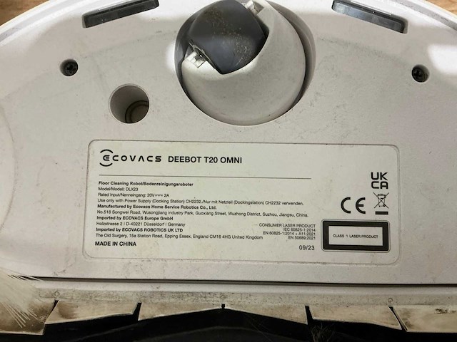 Ecovacs deebot t20 omni robotstofzuiger - afbeelding 3 van  12