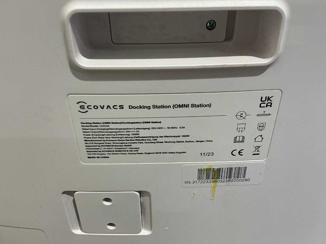 Ecovacs deebot t20 omni robotstofzuiger - afbeelding 10 van  12