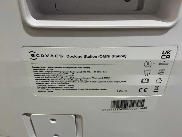 Ecovacs deebot t20 omni robotstofzuiger - afbeelding 10 van  12