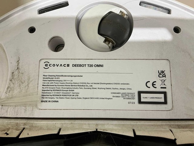 Ecovacs deebot t20 omni robotstofzuiger - afbeelding 3 van  12