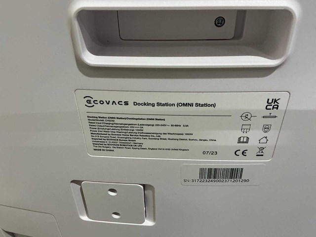 Ecovacs deebot t20 omni robotstofzuiger - afbeelding 10 van  12