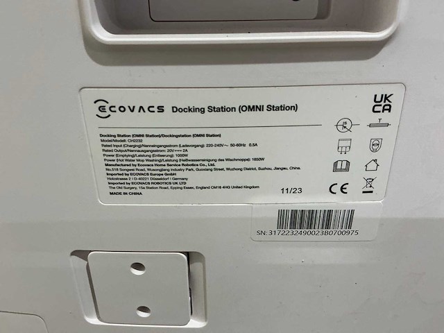 Ecovacs deebot t20 omni robotstofzuiger - afbeelding 10 van  12