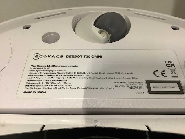 Ecovacs deebot t20 omni robotstofzuiger - afbeelding 8 van  9