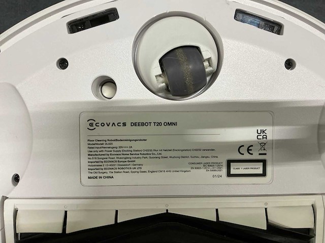 Ecovacs deebot t20 omni robotstofzuiger - afbeelding 9 van  9
