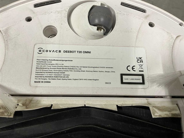 Ecovacs deebot t20 omni robotstofzuiger - afbeelding 3 van  12