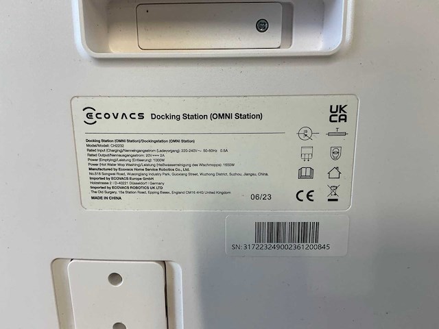 Ecovacs deebot t20 omni robotstofzuiger - afbeelding 10 van  12