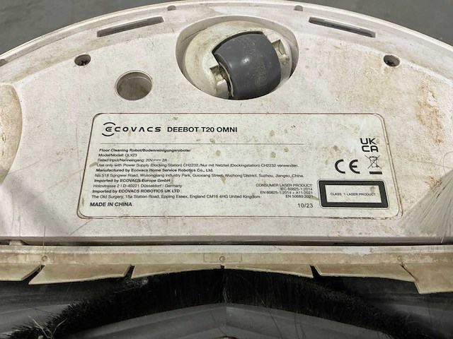 Ecovacs deebot t20 omni robotstofzuiger - afbeelding 3 van  12