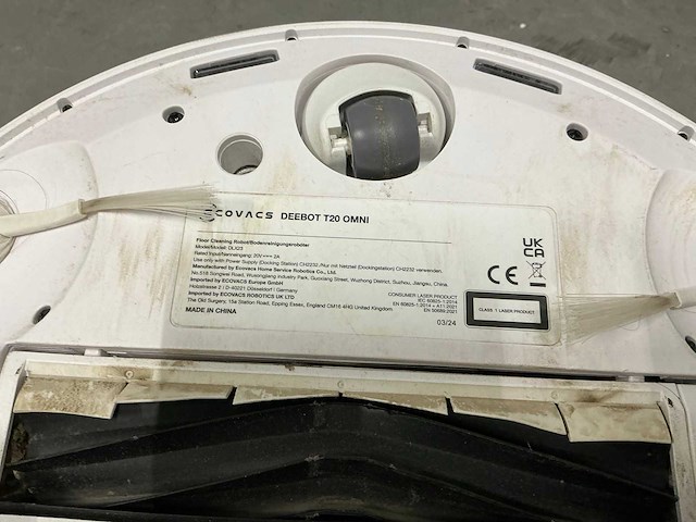 Ecovacs deebot t20 omni robotstofzuiger - afbeelding 2 van  11