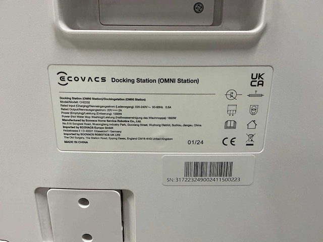 Ecovacs deebot t20 omni robotstofzuiger - afbeelding 10 van  12