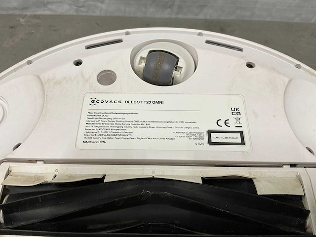 Ecovacs deebot t20 omni robotstofzuiger - afbeelding 2 van  12