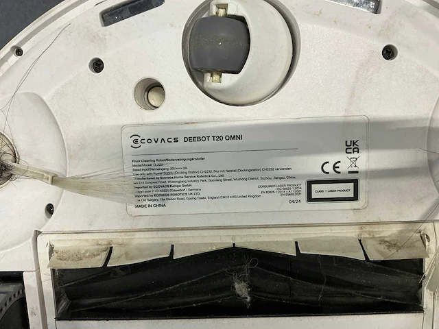 Ecovacs deebot t20 omni robotstofzuiger - afbeelding 9 van  9
