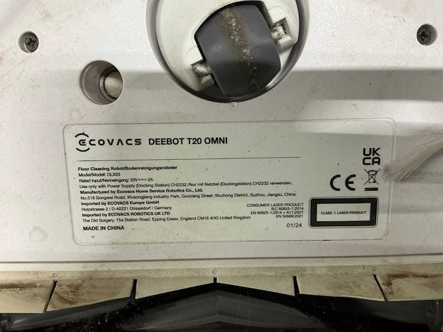 Ecovacs deebot t20 omni robotstofzuiger - afbeelding 2 van  6