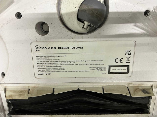 Ecovacs deebot t20 omni robotstofzuiger - afbeelding 9 van  9