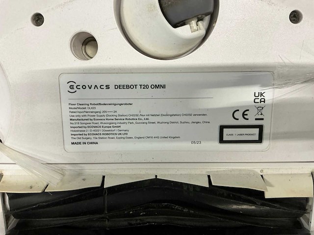 Ecovacs deebot t20 omni robotstofzuiger - afbeelding 10 van  10